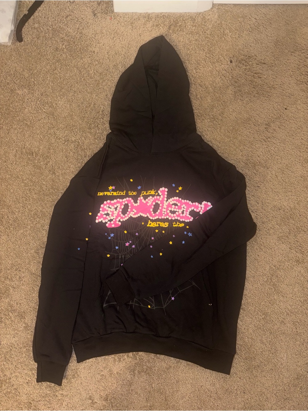 Spider Worldwide x Young thug Spider hoodie black